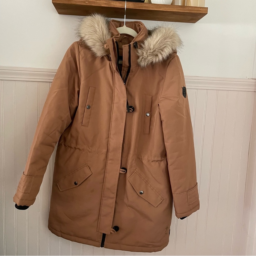 Vero Moda Camel Winter Parka